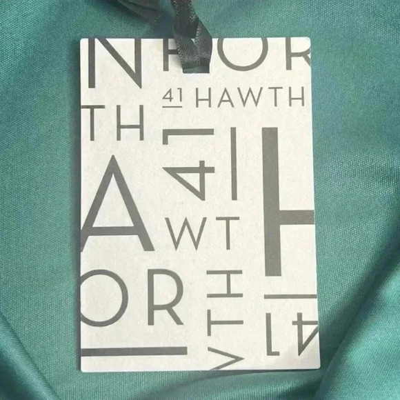 41 Hawthorn Tie Waist Midi Dress in Floral Tropical Green/Peach. X Small. NWT! - Picture 12 of 15